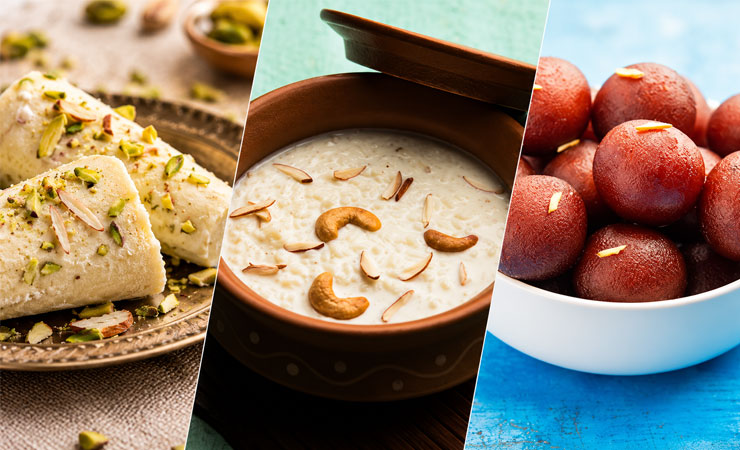 Indian Desserts at Dishes of India